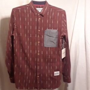 Men's Supreme Being  button down shirt sz.L